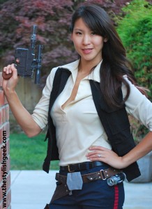 Female Han Solo Crossplay Cosplay