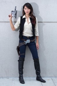 Female Han Solo Crossplay Cosplay