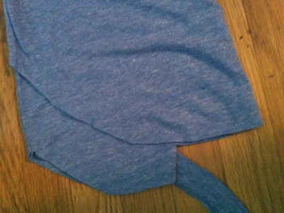 DIY How to cut a T-shirt – Olympics Edition – the stylish geek